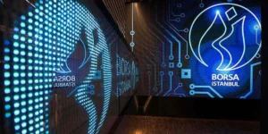 Borsa İstanbul'da işlem gören hisse senetleri grafiği