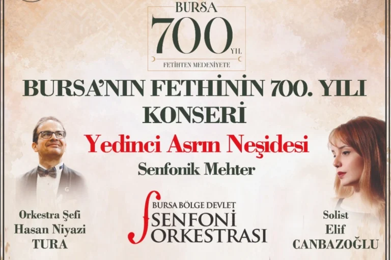 Bursa'nın fethinin 700. yılı anısına düzenlenen senfonik konser