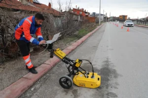 Konya'da su kayıp kaçak oranının yüzde 19,8'e düştüğünü gösteren grafik