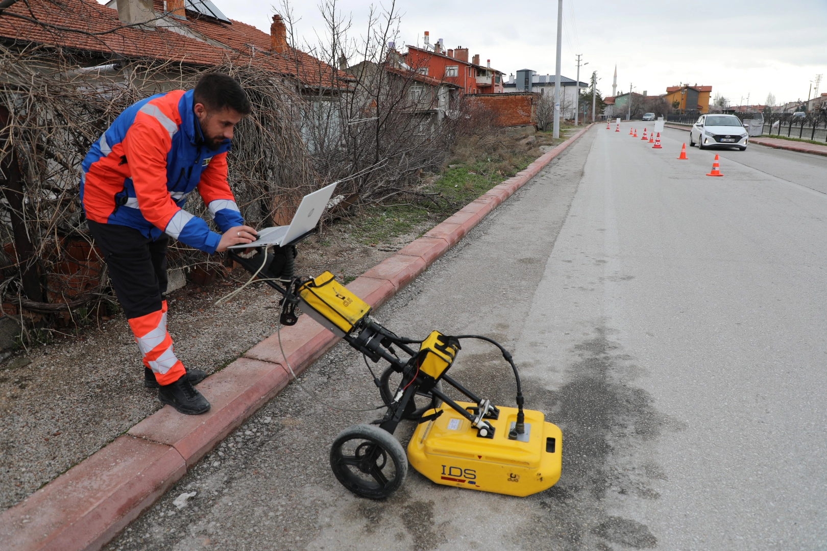 Konya'da su kayıp kaçak oranının yüzde 19,8'e düştüğünü gösteren grafik