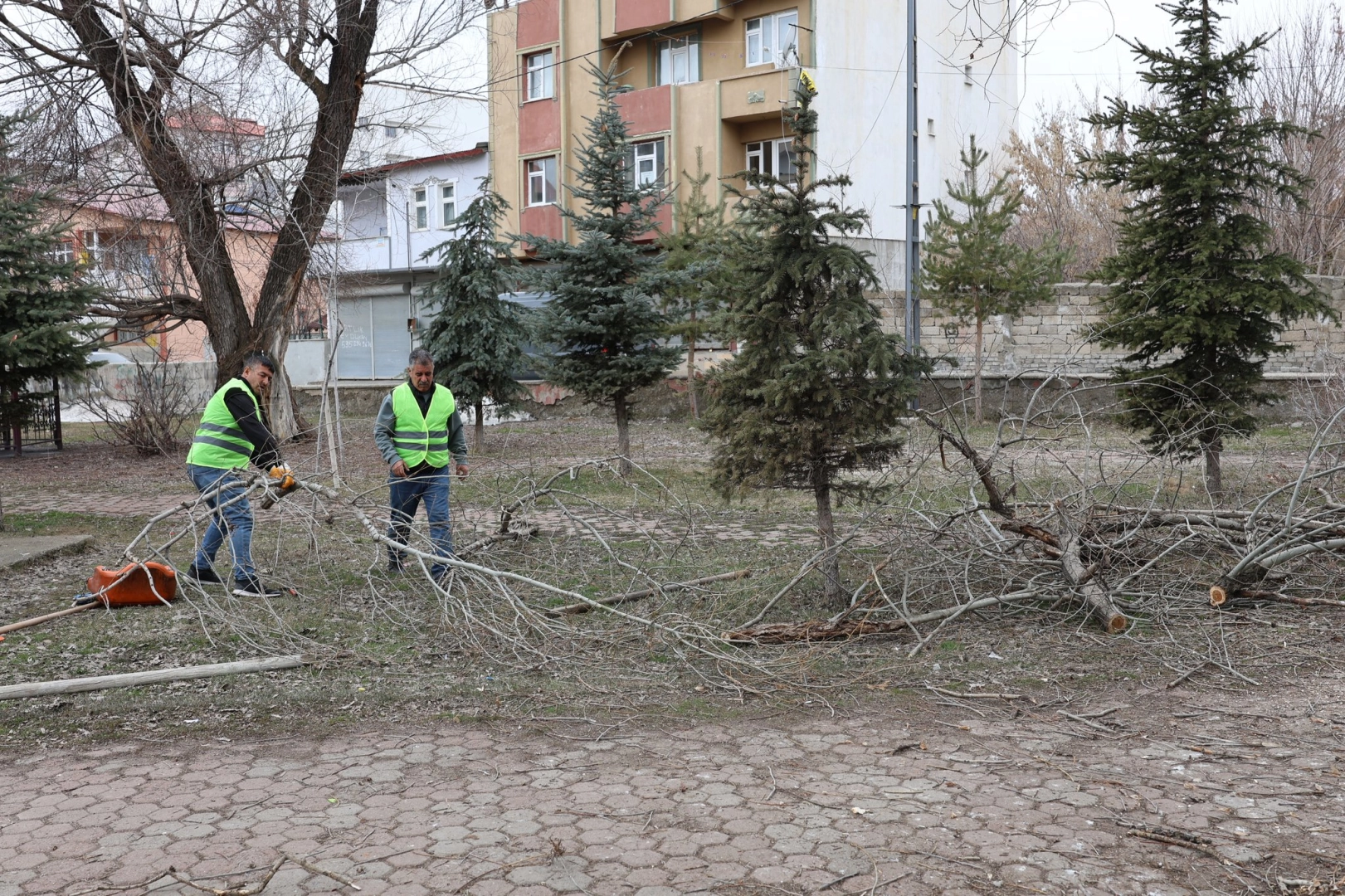 Ağrı'da yenilenen park ve yeşil alanlar
