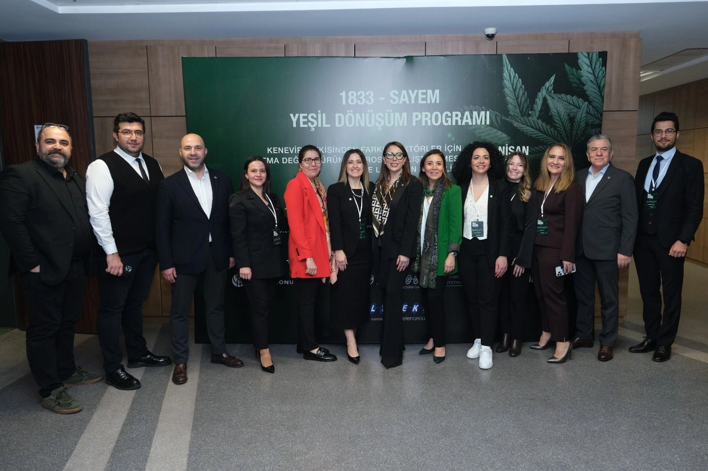 Bursa'da kenevir bitkisinden elde edilen ürünlerle sürdürülebilir üretime yönelik yeşil dönüşüm projesi lansmanı