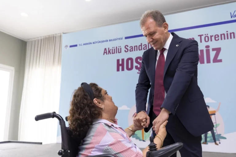 Mersin Büyükşehir Belediyesi'nin engelli vatandaşlara yönelik sunduğu erişilebilir yaşam hizmetleri