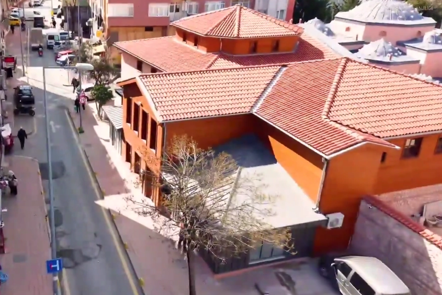 Tarihi Haseki Bostan Hamamı'nın restore edilmiş hali