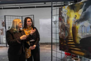 Bornova'da düzenlenen Antik Safari sergisinden bir kesit