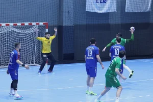 Bursa Nilüfer Belediyespor hentbol takımı, Play-Off'ta Trabzon Büyükşehir Belediyesi'ni 44-35 mağlup etti.