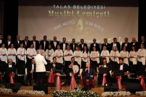 Talas Belediyesi tarafından düzenlenen 'Nağmelerde Hicâz' Türk Sanat Müziği konseri