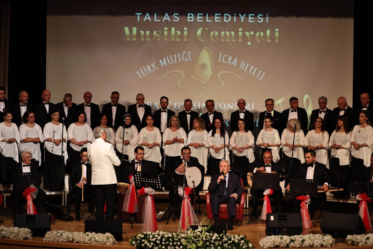 Talas Belediyesi tarafından düzenlenen 'Nağmelerde Hicâz' Türk Sanat Müziği konseri