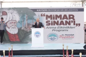 Kayseri Büyükşehir Belediye Başkanı Dr. Memduh Büyükkılıç, Mimar Sinan'ı Anma ve Mimarlar Günü mesajı yayımladı.