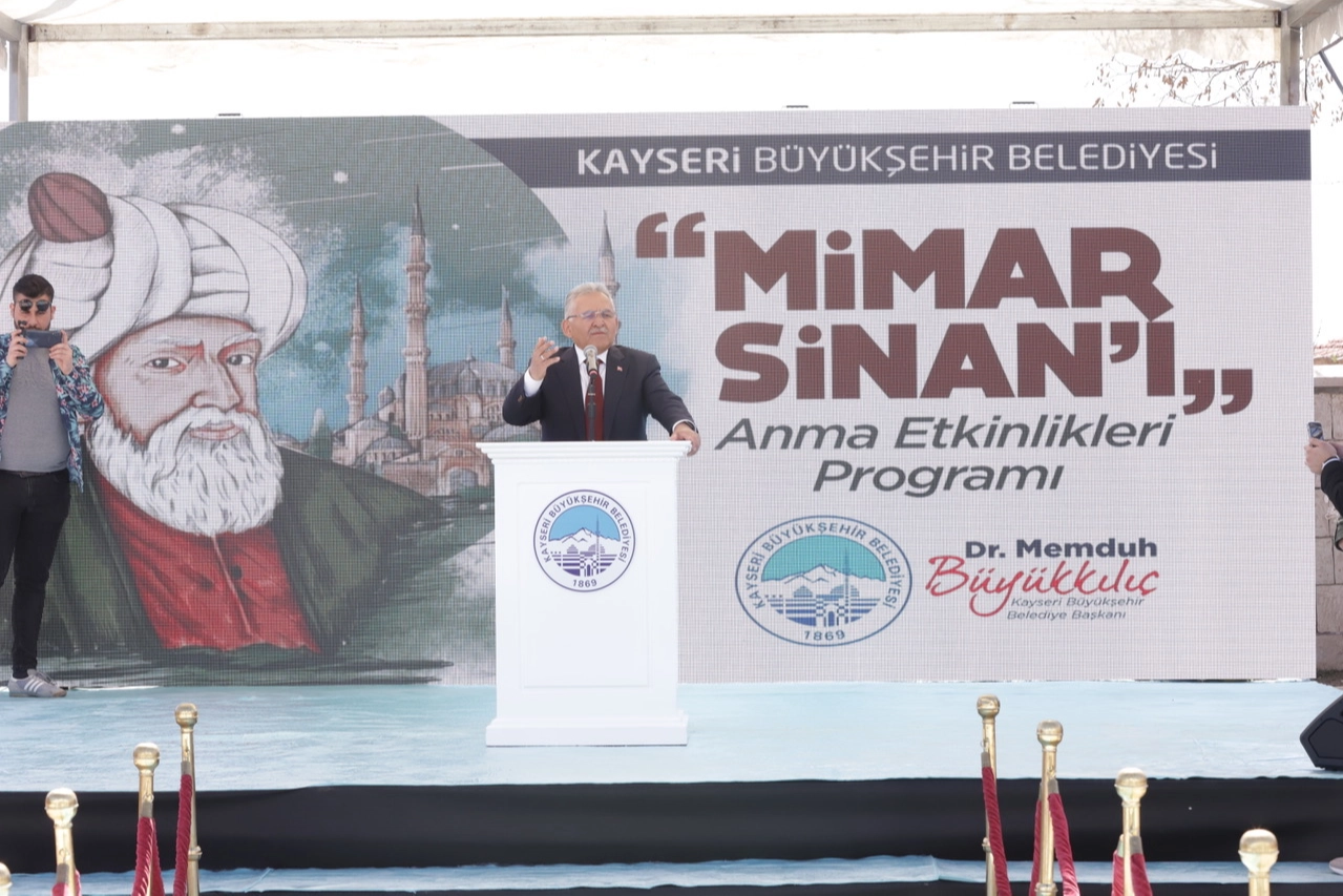 Kayseri Büyükşehir Belediye Başkanı Dr. Memduh Büyükkılıç, Mimar Sinan'ı Anma ve Mimarlar Günü mesajı yayımladı.
