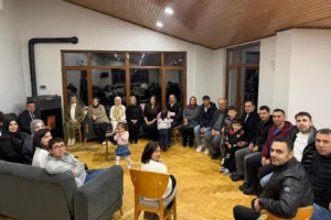 Bilecik Pazaryeri'nde polisler ve aileleri doğa içinde bir araya geldi