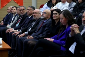 Kayseri Üniversitesi'nde düzenlenen kitle fonlama eğitiminden bir kesit