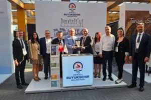 Denizli Büyükşehir Belediyesi'nin turizm tanıtım standı