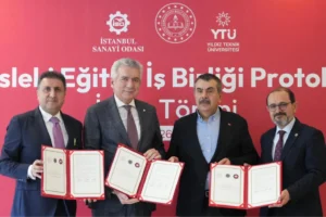 İstanbul'da mesleki eğitim iş birliği protokolü imza töreni