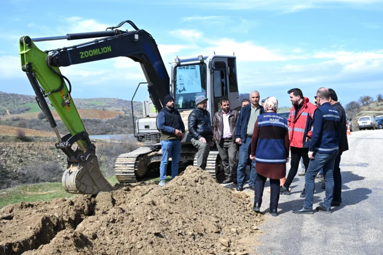 Manisa Kula'da 10 yıldır süren içme suyu sorunu MASKİ'nin yeni terfi hattı projesiyle çözülüyor.
