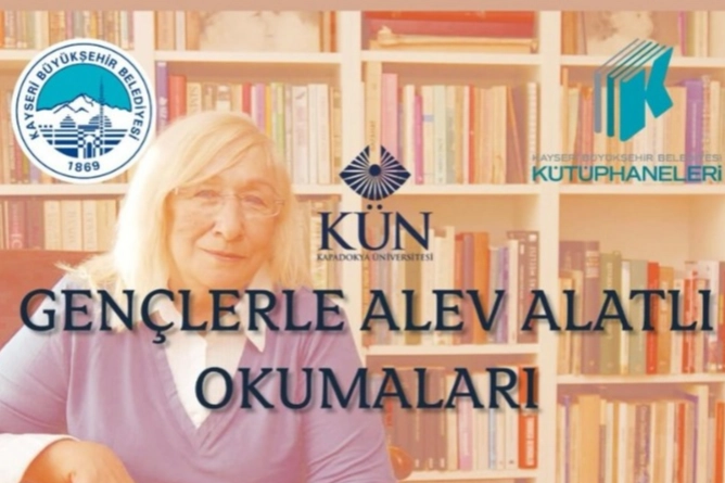 Kayserili gençlerin Alev Alatlı okumaları etkinliğine katılımı