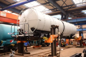 Milli Savunma Bakanlığı için TÜRASAŞ tarafından üretilecek 41 adet sarnıç yük vagonu.