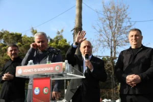 HAK-İŞ Genel Başkanı Mahmut Arslan Sumud Filosu'na destek açıklamasında bulundu