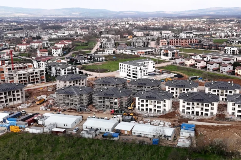 Kartepe Evleri projesinden genel bir görünüm