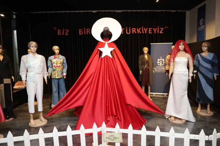 KO-MEK Darıca ilçe sergisi açılışı ve kursiyerlerin el emeği göz nuru eserleri