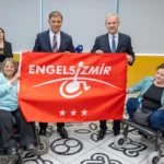 İzmir Ticaret Odası'na engelli erişimi için verilen Kırmızı Bayrak