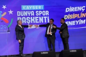 Kayseri 2029 Dünya Spor Başkenti adaylığı lansmanı ve ACES heyeti sunumu