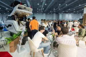 MAST İzmir Boat Show açılışından genel görünüm