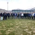 Türkiye Spor Yazarları Derneği üyeleri Erciyes Yüksek İrtifa Kamp Merkezi'ni ziyaret etti.