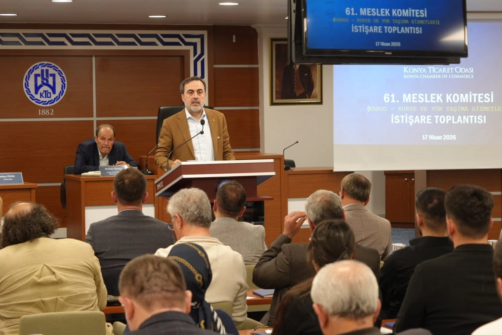 Konya Ticaret Odası Başkanı Selçuk Öztürk, lojistik ve taşımacılıkta Konya'nın potansiyelini vurguladı.