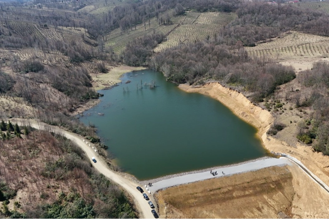 Ordu Akören Göleti'nin hizmete açılması