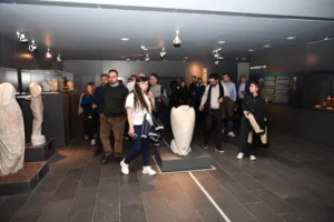 Kayseri Kültür Yolu'nda geziye katılan 57 öğretim üyesi