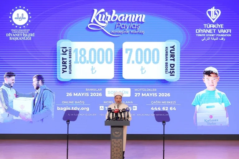Diyanet vekaletle kurban kesim bedeli açıklandı