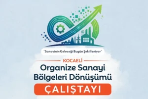 Kocaeli'de organize sanayi bölgelerinin dijital ve yeşil dönüşümü üzerine düzenlenen çalıştaydan genel görünüm.
