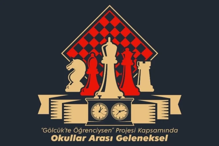 Gölcük'te 11. Geleneksel Okul Satranç Turnuvası'nın başlangıcını gösteren görsel