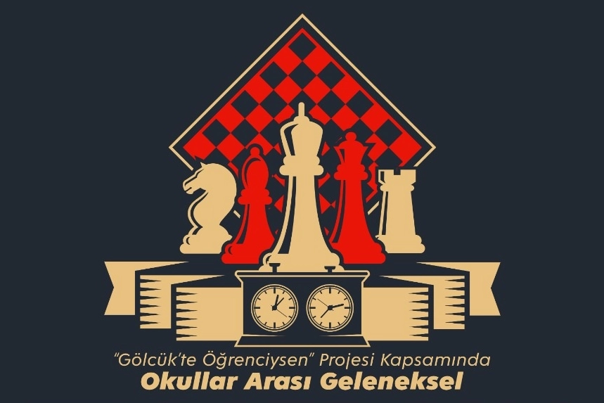Gölcük'te 11. Geleneksel Okul Satranç Turnuvası'nın başlangıcını gösteren görsel
