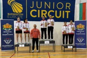 Osmangazi Belediyespor Badminton Takımı sporcuları Bulgaristan'da düzenlenen turnuvada madalya kazandı.