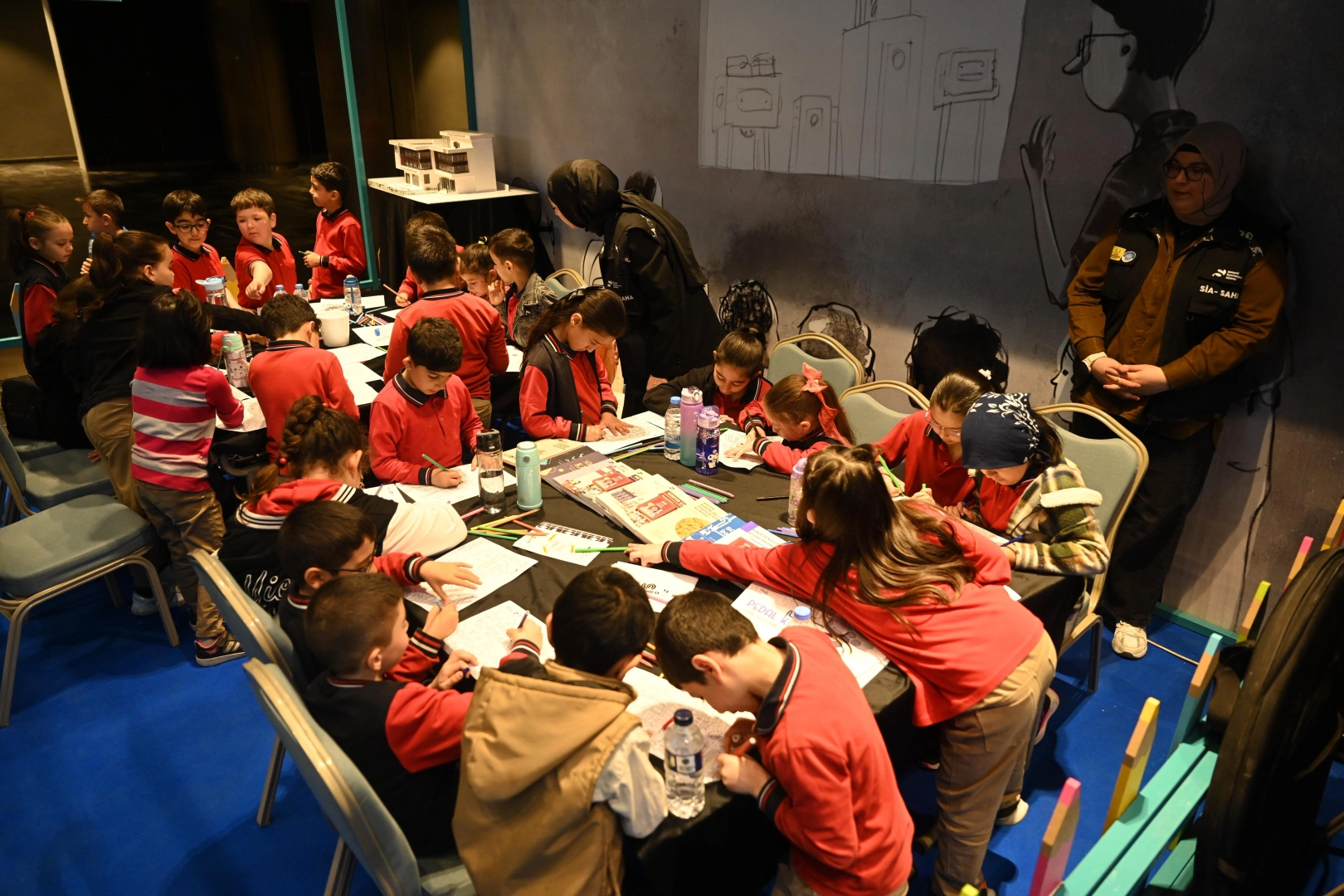 Konya'da düzenlenen 2. Çocuk Kitap Günleri etkinliğinden bir görünüm