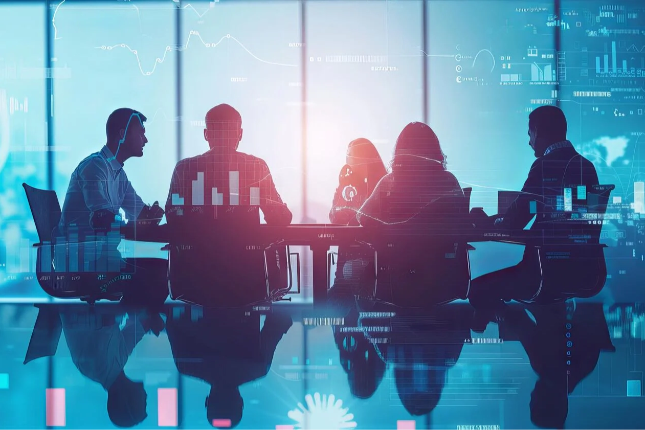 Yapay zeka teknolojileri ve bankacılık sektöründeki güven sorununu gösteren görsel