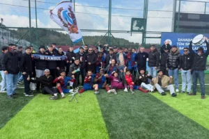 Trabzon Büyükşehir Belediyesi Ampute Futbol Takımı'nın Türkiye Kupası yarı finaline yükselmesini gösteren görsel