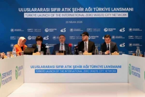 Karatay Belediyesi'nin Uluslararası Sıfır Atık Şehirleri Ağı'na katılımını temsil eden görsel