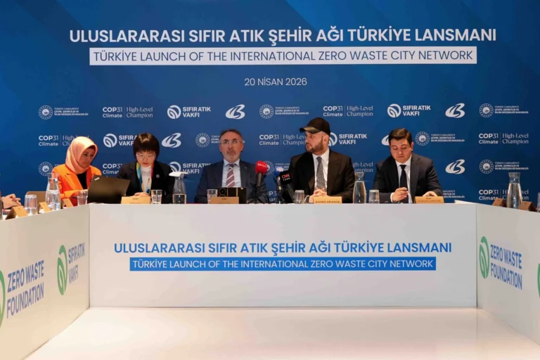 Karatay Belediyesi'nin Uluslararası Sıfır Atık Şehirleri Ağı'na katılımını temsil eden görsel