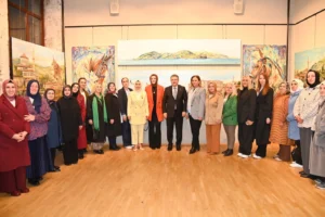 Trabzon'da düzenlenen 'Ses Ver! Kültür Sanat ve Dayanışma Projesi' kapsamında Filistin ve köy okullarına destek