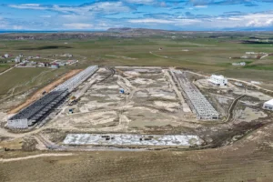 Van yeni sebze ve meyve hali inşaatında yüzde 50 ilerleme kaydedildi