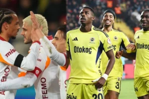 Süper Lig'de şampiyonu belirleyecek Galatasaray Fenerbahçe derbisi maçı