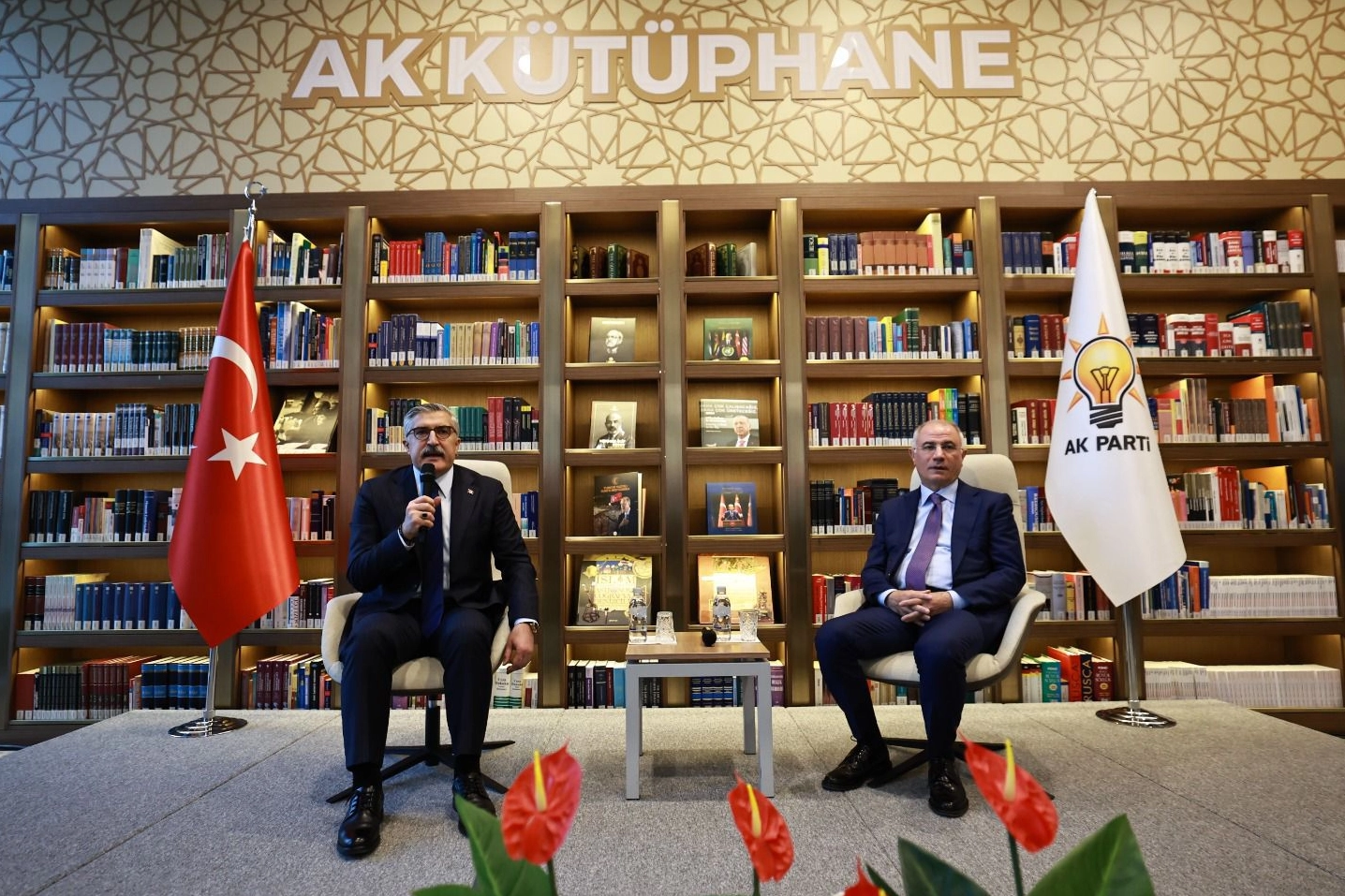 Efkan Ala, AK Parti Kütüphane Sohbetleri programında konuştu