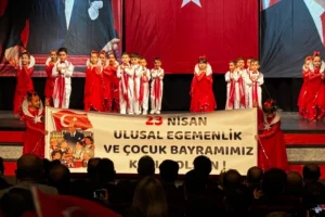 Bursa'da 23 Nisan Ulusal Egemenlik ve Çocuk Bayramı coşkusu yaşandı.