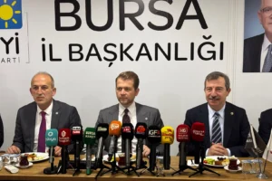 İYİ Parti Genel Sekreteri Osman Ertürk Özel, İYİ Parti Bursa'da ekonomiye yönelik eleştirilerde bulundu.