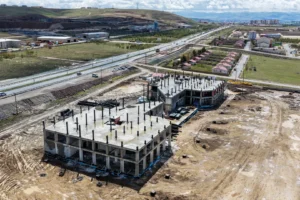 Van Şehirlerarası Otobüs Terminali inşaatı devam ediyor