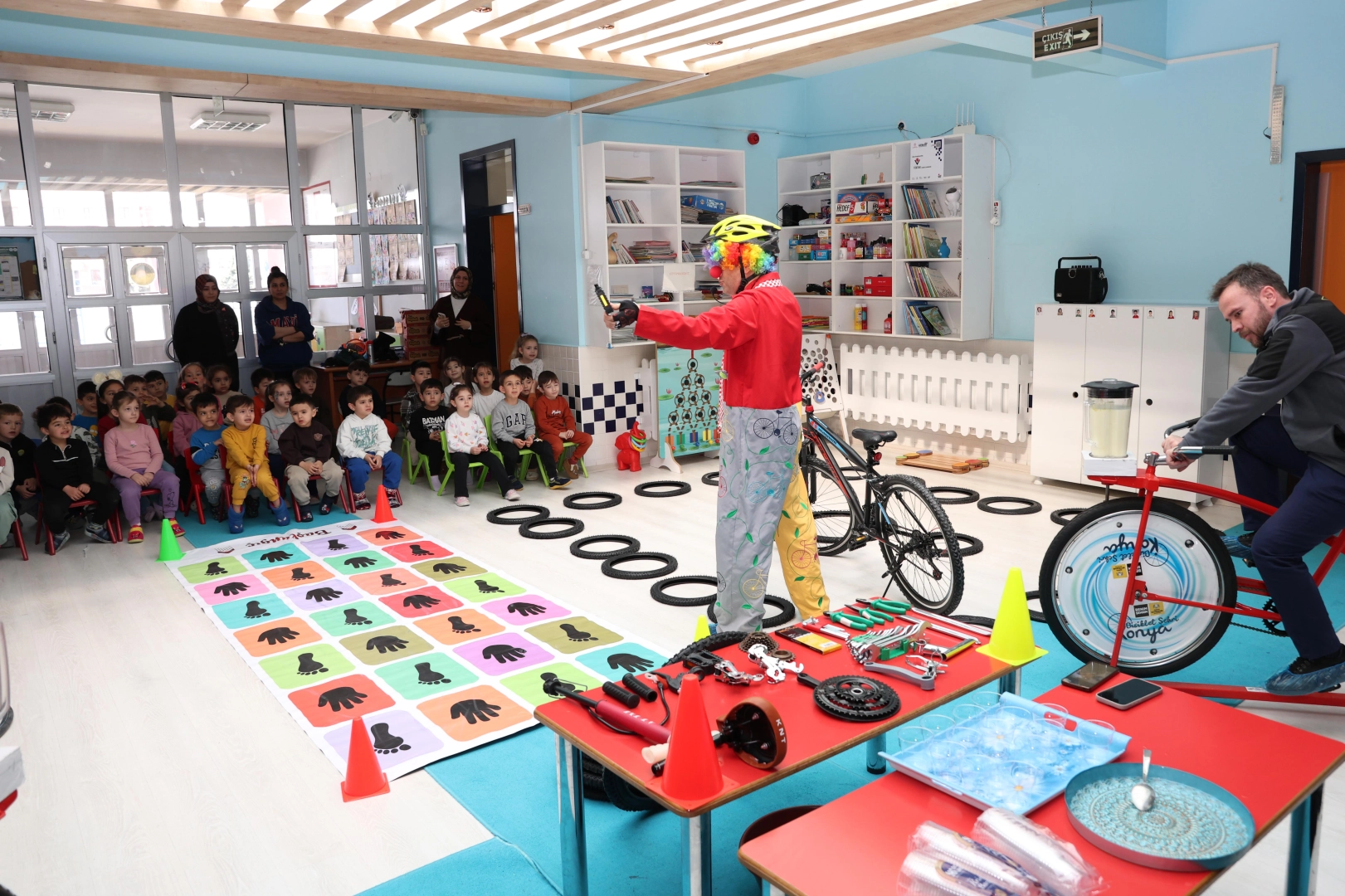 Konya'da çocuklara yönelik bisiklet kültürü ve farkındalık etkinlikleri