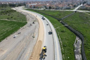 Çorum Erzurum Dede Caddesi yol genişletme ve çevre düzenleme projesi çalışmaları